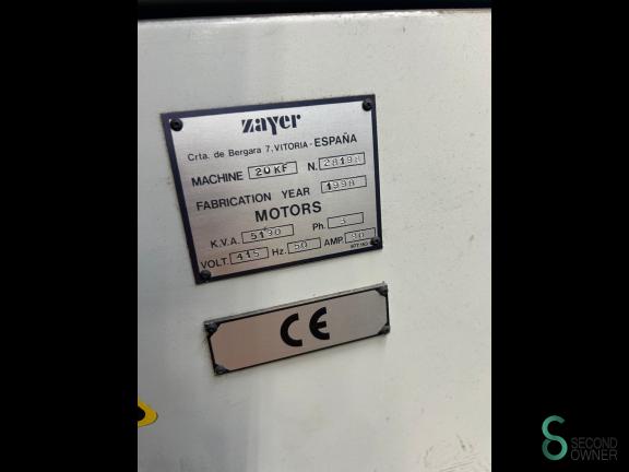 Zayer 20 KF 2500 MET9.623 23 16988